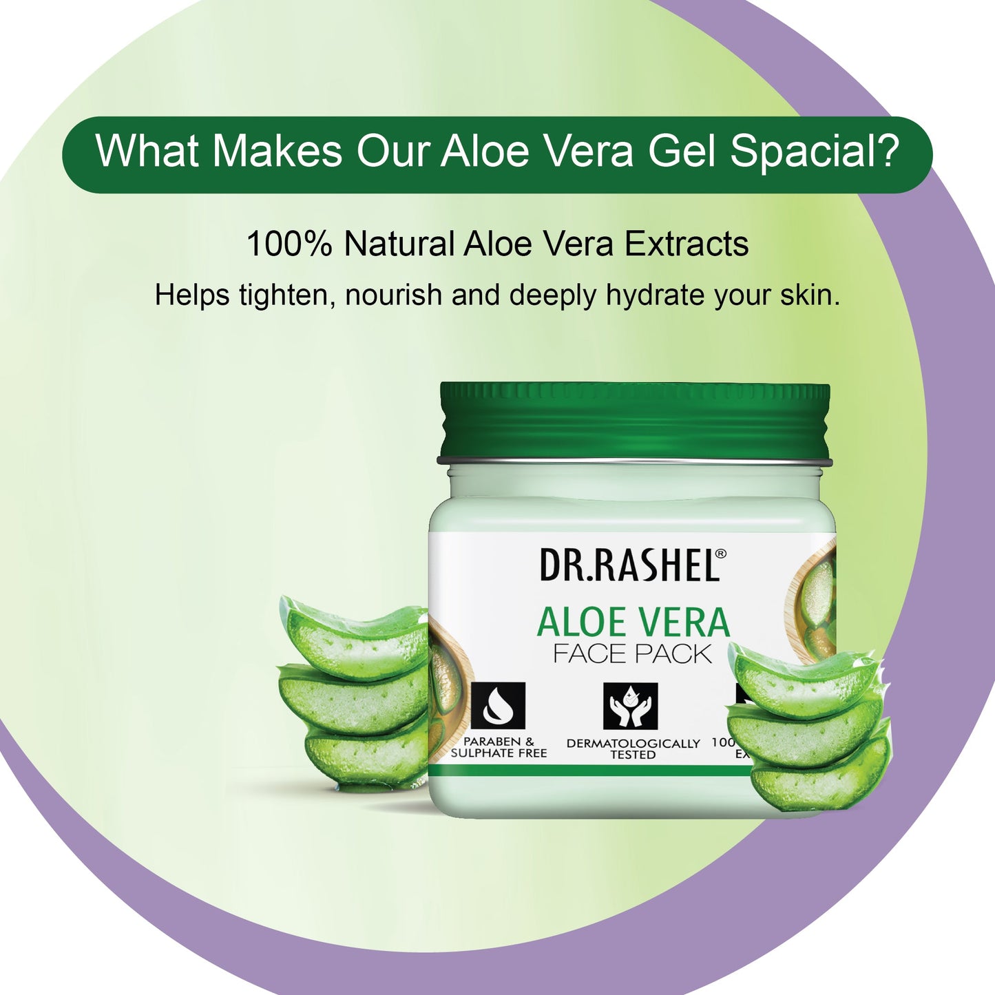 Aloe Vera Face Pack (Pack Of 2) - 45ml