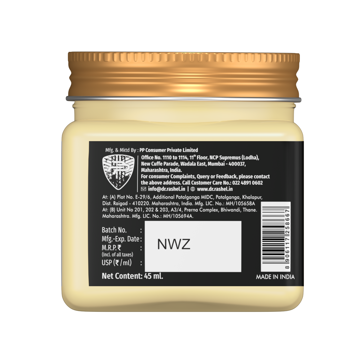 Gold Cream (Pack Of 2) - 45ml