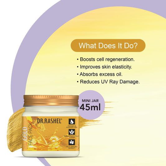 Gold Face Pack (Pack Of 2) - 45ml