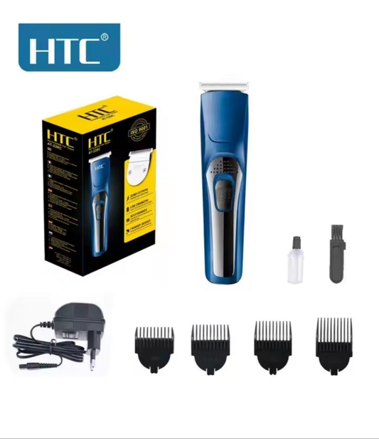 HTC AT-228C Trimmers Clipper Holder Rechargeable Cordless Zero Gapped Hair Cutting Machine