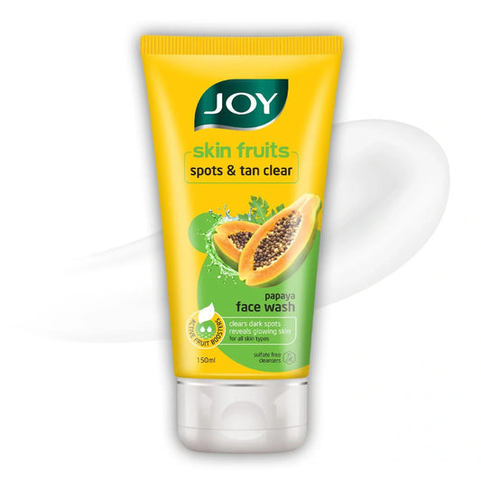 Joy Skin Fruits Spots & Tan Clear Papaya Face Wash (50ml)