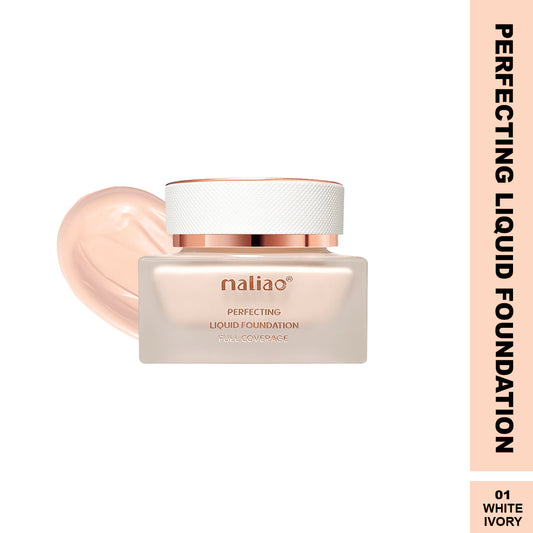 Maliao Perfect Liquid Foundation Full Coverage - Flawless Radiance