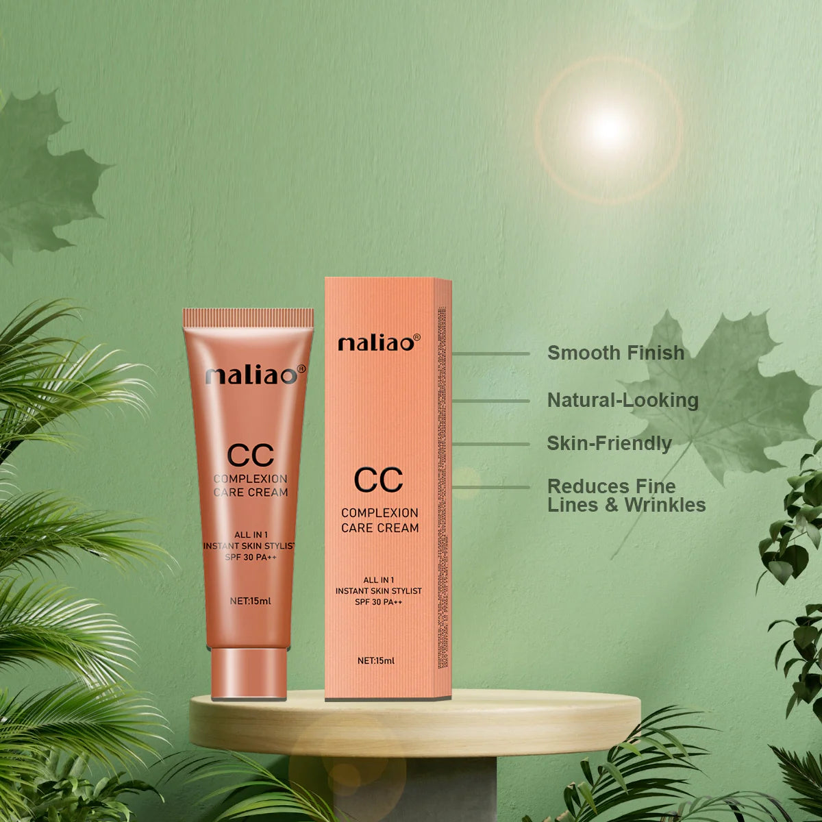 Maliao CC Complexion Care Cream: Radiant and Balanced Skin Tone