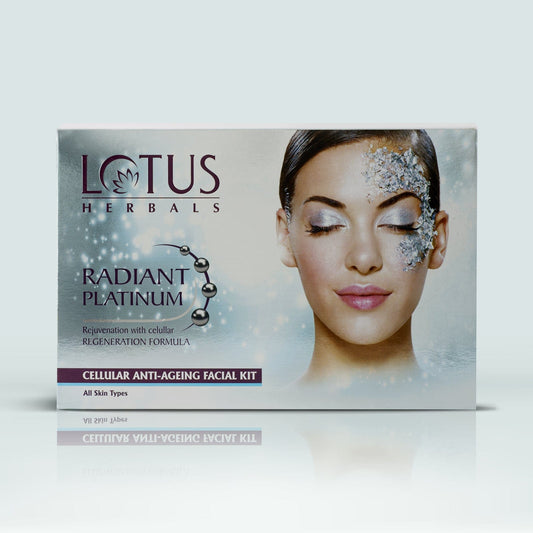 Radiant Platinum Cellular Anti-Ageing Salon Grade Single Facial Kit
