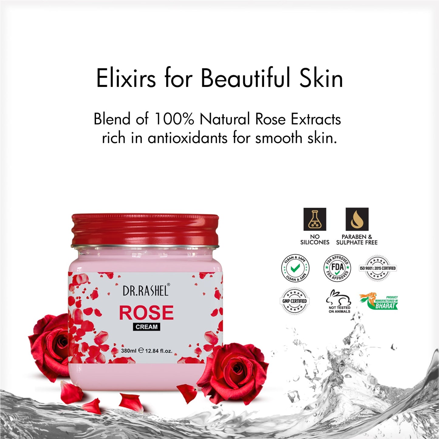Rose Cream - 380 Ml