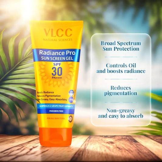 VLCC Radiance Pro SPF 30 PA+++ Sunscreen Gel - 125g