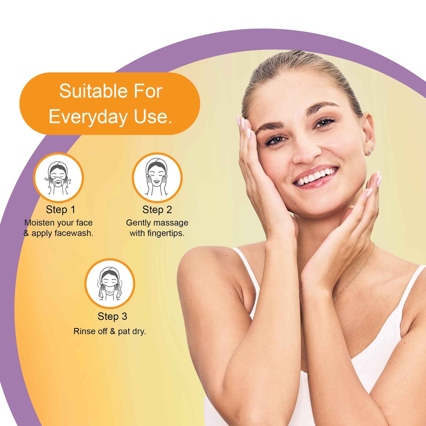Dr.Rashel Vitamin C Face Wash - 100 Ml