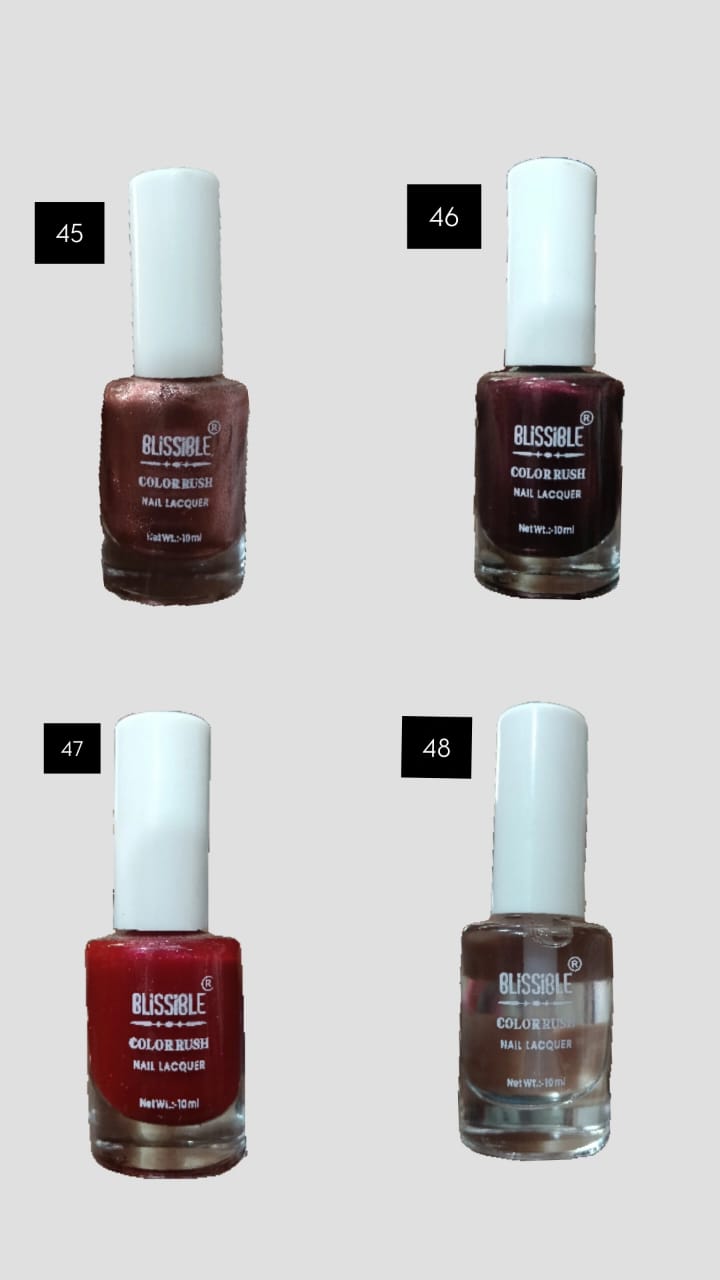Blissible nail enamel Nail Paint/ Long Lasting