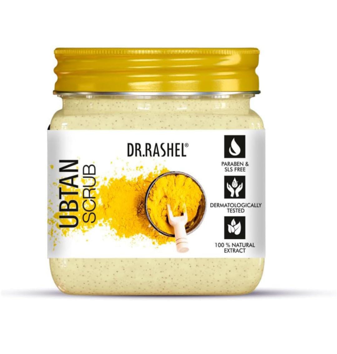 DR.RASHEL scrubs/ Fruit scrub/ DE-Tan scrub/ UBTAN scrub/ CHARCOAL Scrub/ APRICOT scrub/ RICE WATER scrub/MULTANI MITTI scrub/ PERAL scrub/ KOREAN GLASS SKIN scrub