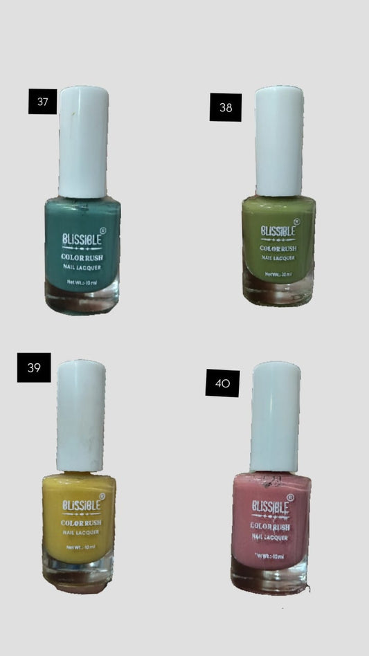 Blissible nail enamel Nail Paint/ Long Lasting