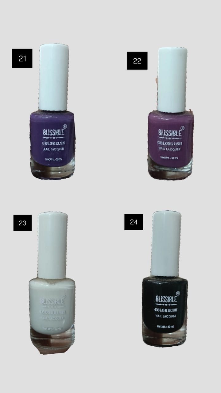 Blissible nail enamel Nail Paint/ Long Lasting
