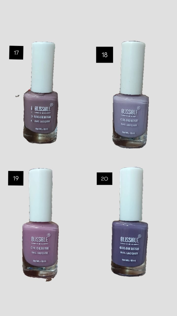 Blissible nail enamel Nail Paint/ Long Lasting
