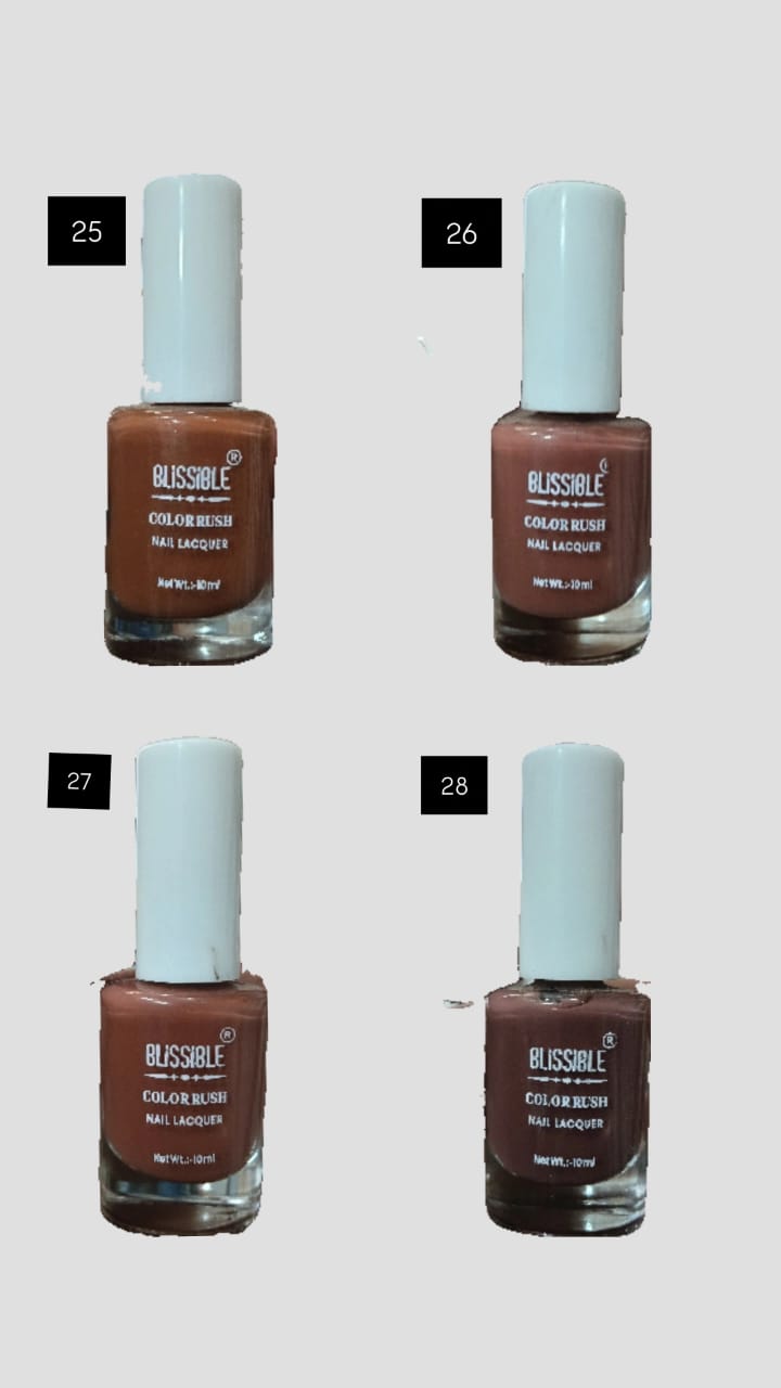 Blissible nail enamel Nail Paint/ Long Lasting