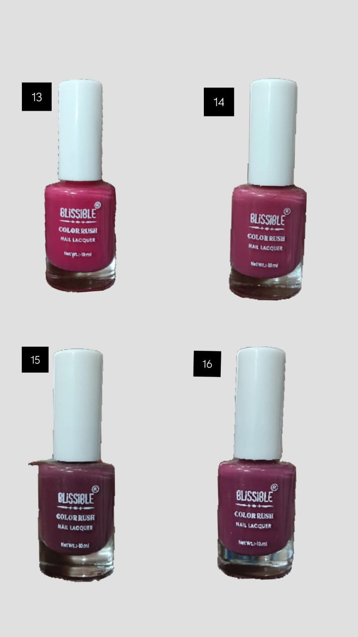 Blissible nail enamel Nail Paint/ Long Lasting
