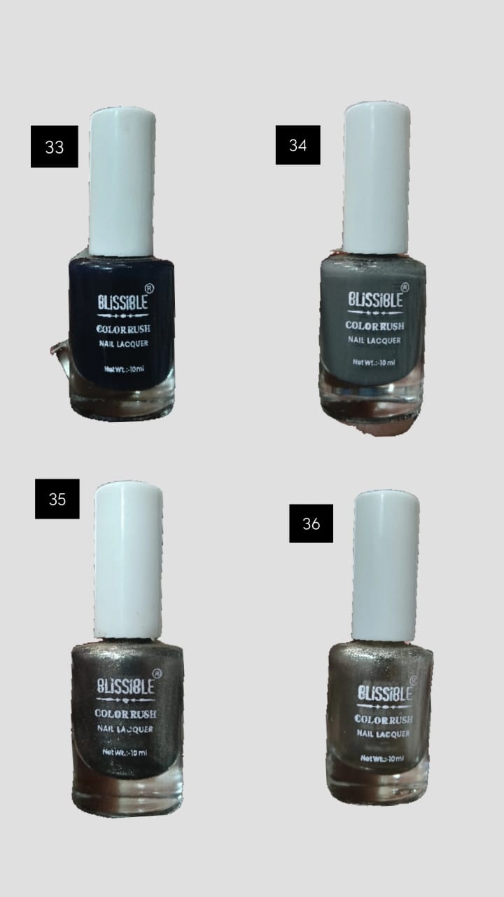 Blissible nail enamel Nail Paint/ Long Lasting