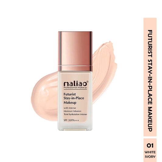 Maliao Futurist Stay-In-Place Makeup SPF 30 PA+++ (Full Coverage, Intense Moisture Infusion,Tint Moisturizer,Tint Hydration, All Skin Types)