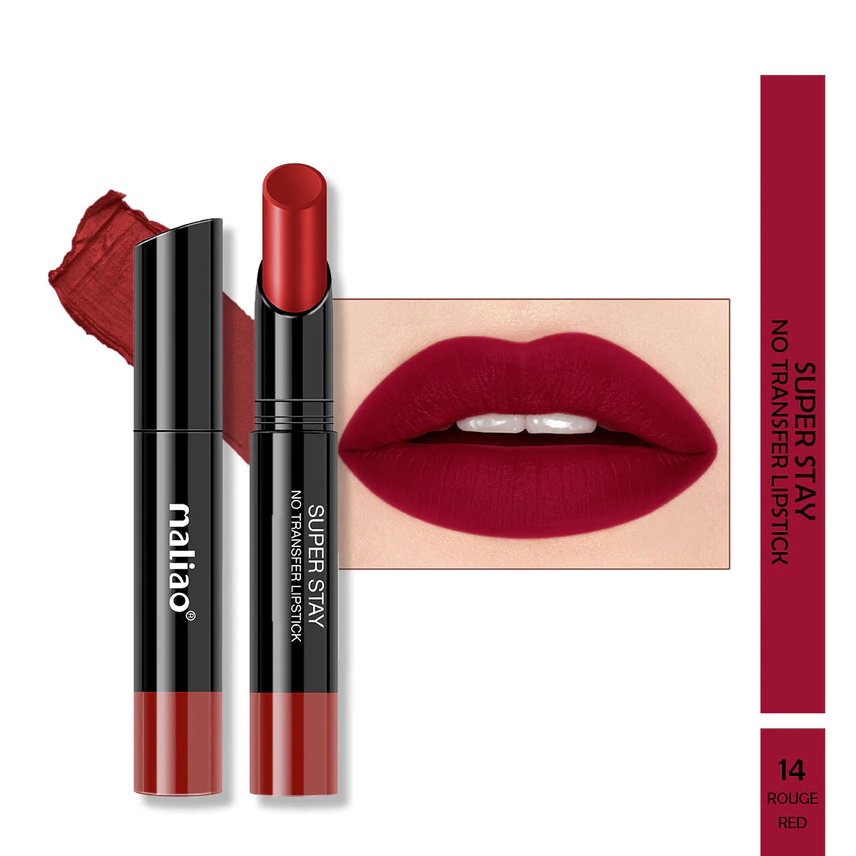 Maliao Super Stay No Transfer Lipstick
