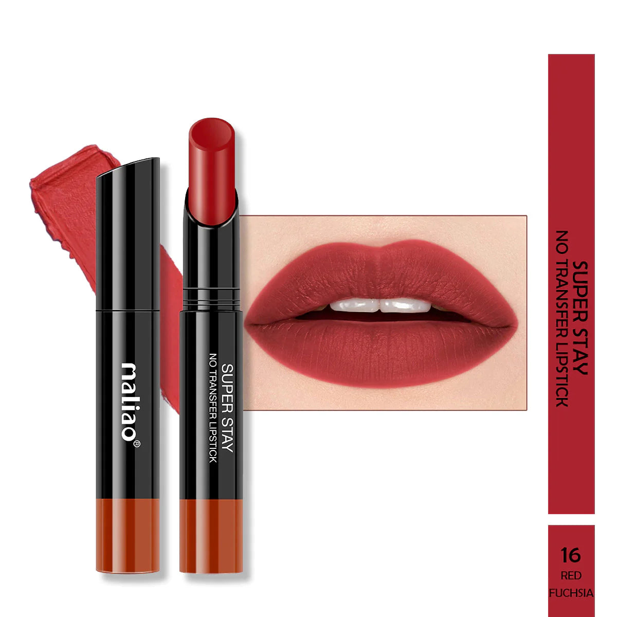 Maliao Super Stay No Transfer Lipstick
