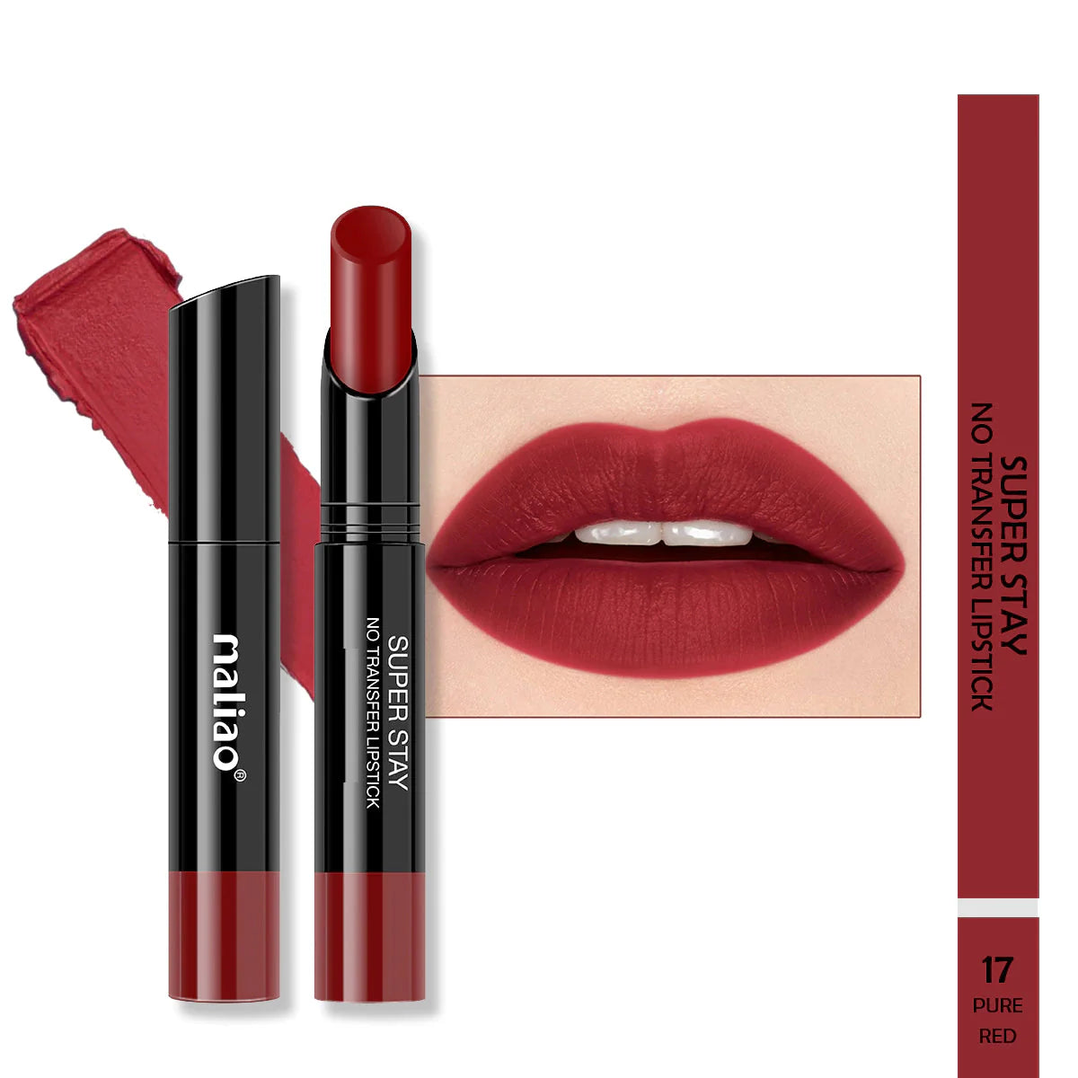 Maliao Super Stay No Transfer Lipstick