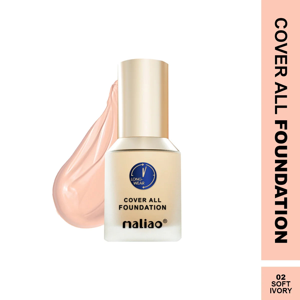 Maliao Cover All Foundation - Long-Wearing Oil Control for Flawless Beauty
