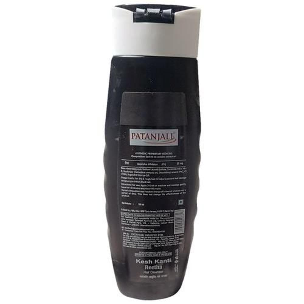 Patanjali Kesh Kanti Hair Cleanser Reetha Shampoo, 180ml