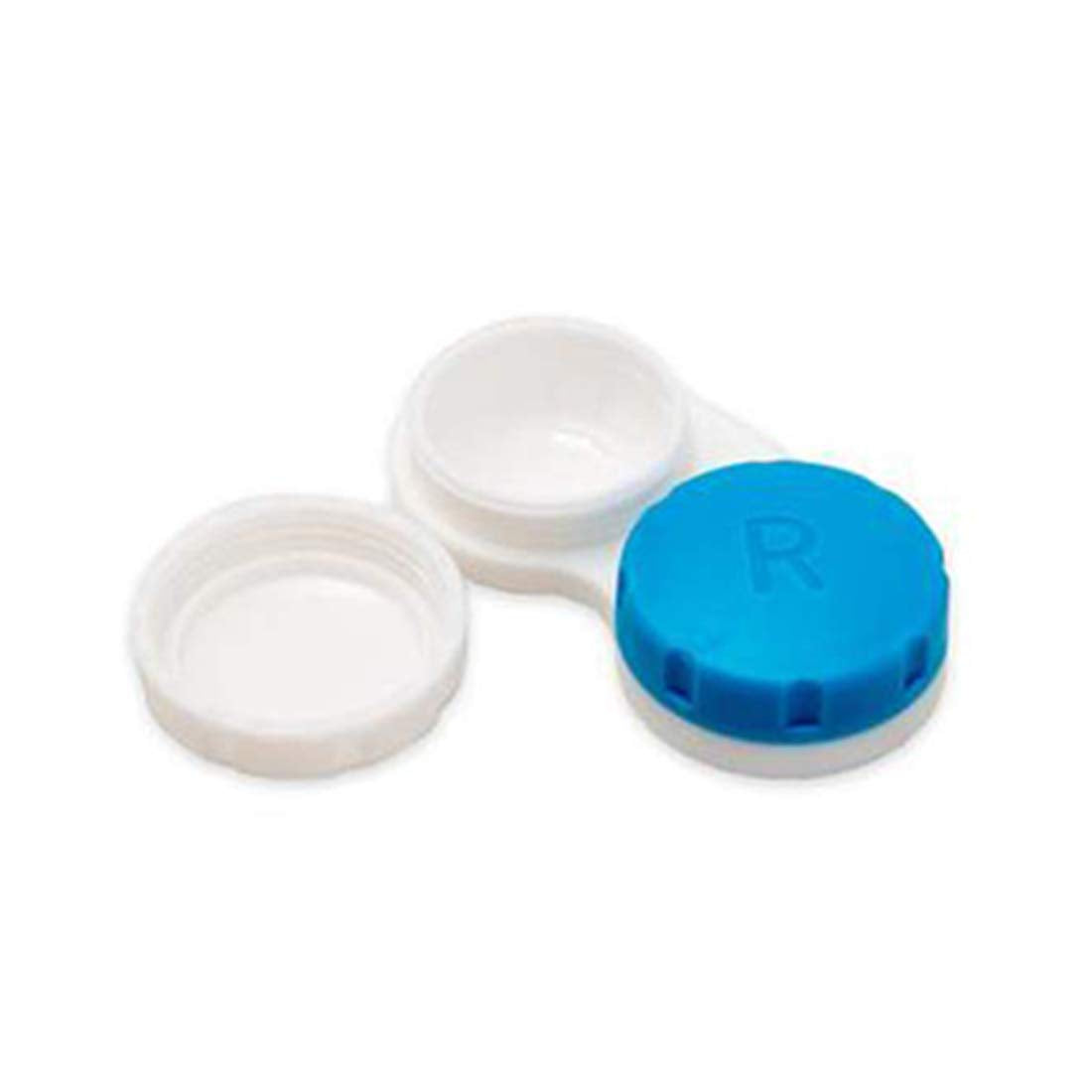 Soft Eye Monthly Color Contact Lenses (Grey Pure Hazel and Light Grey) - Zero Power Combo Pack of 2 Pairs with lens case