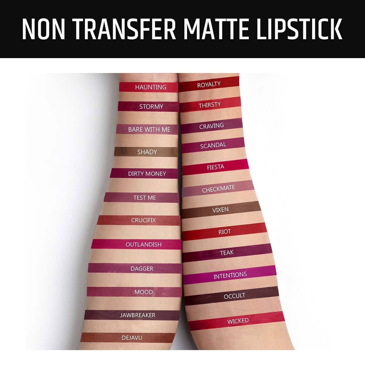 Non Transfer Matte Lipstick