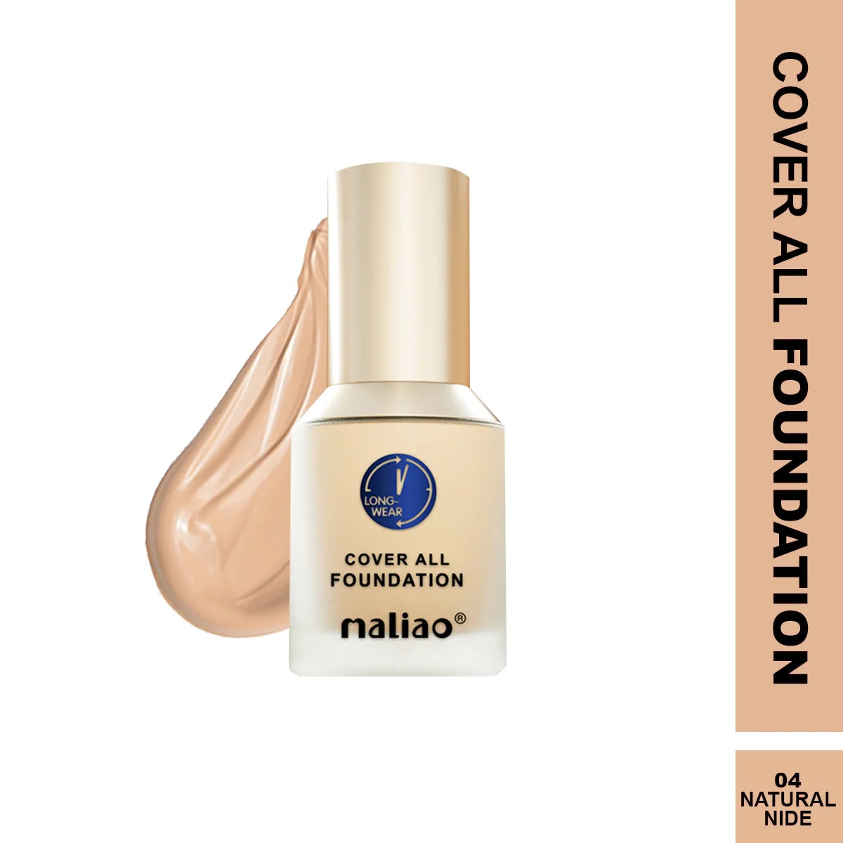 Maliao Cover All Foundation - Long-Wearing Oil Control for Flawless Beauty