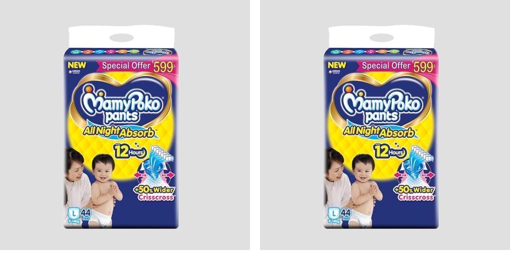 MamyPoko Pants All Night Absorb Baby Diapers, X-Large (XL), 22 Count 12-17 kg