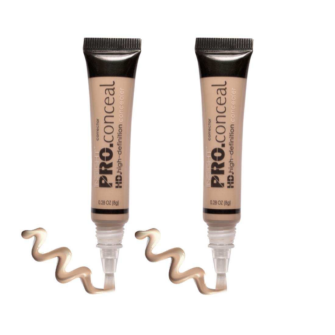 INSIGHT Hd Cream Natural Full Coverage Concealer For Normal Skin Type, Golden Sand-04