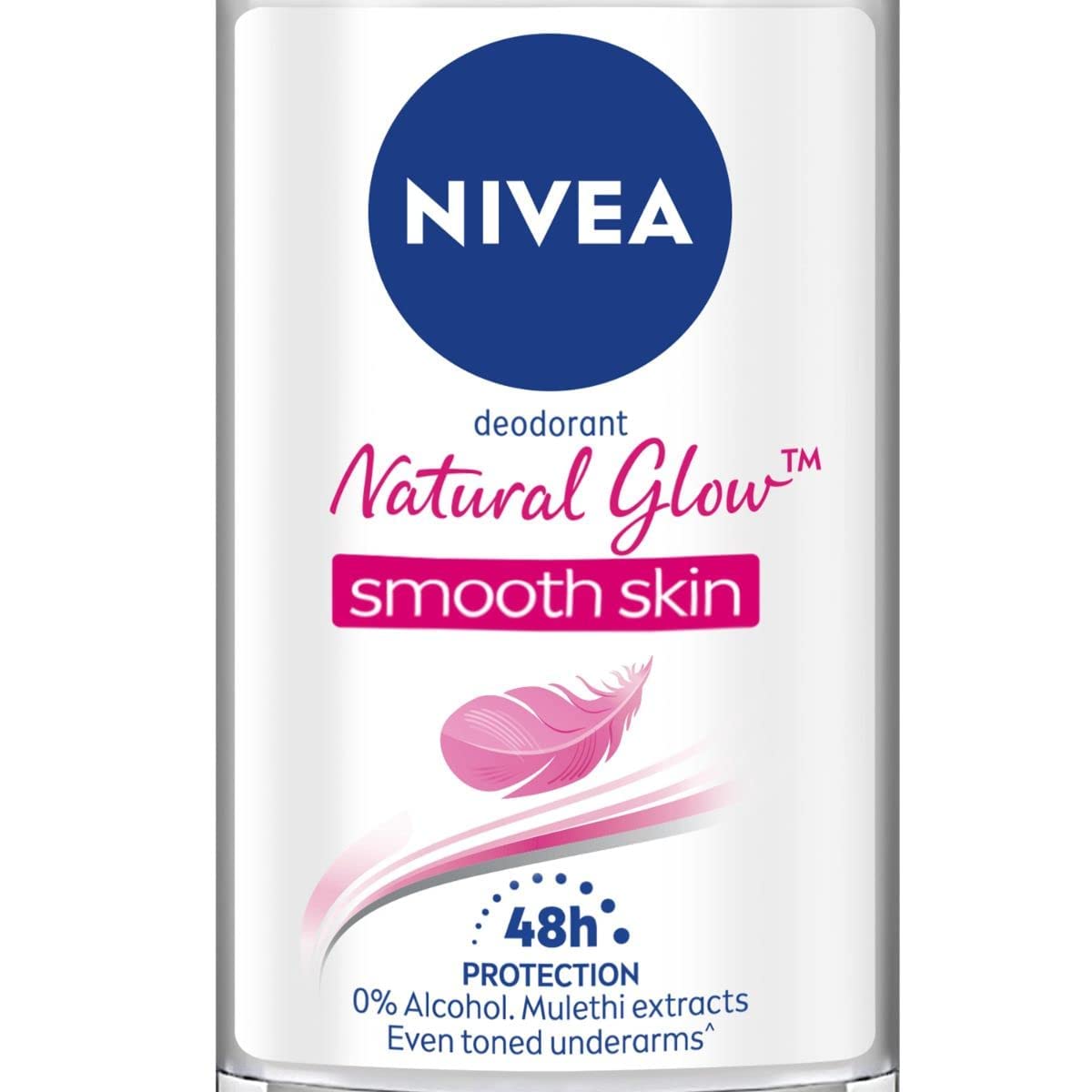 NIVEA Pearl and Beauty 50ml Deo Roll On | With Pearl Extracts & Avocado Oil| 72 H Smooth & Beautiful Underarms | 0% Alcohol | For Women