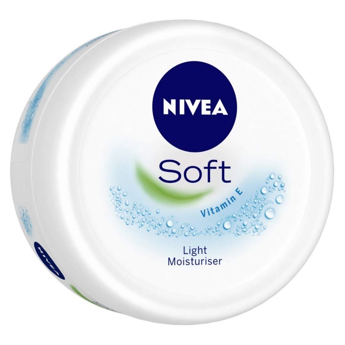 NIVEA Soft Light Moisturizer, 300 ml, for Face, Hand & Body, Non-Greasy Cream with Vitamin E & Jojoba Oil for Instant Hydration