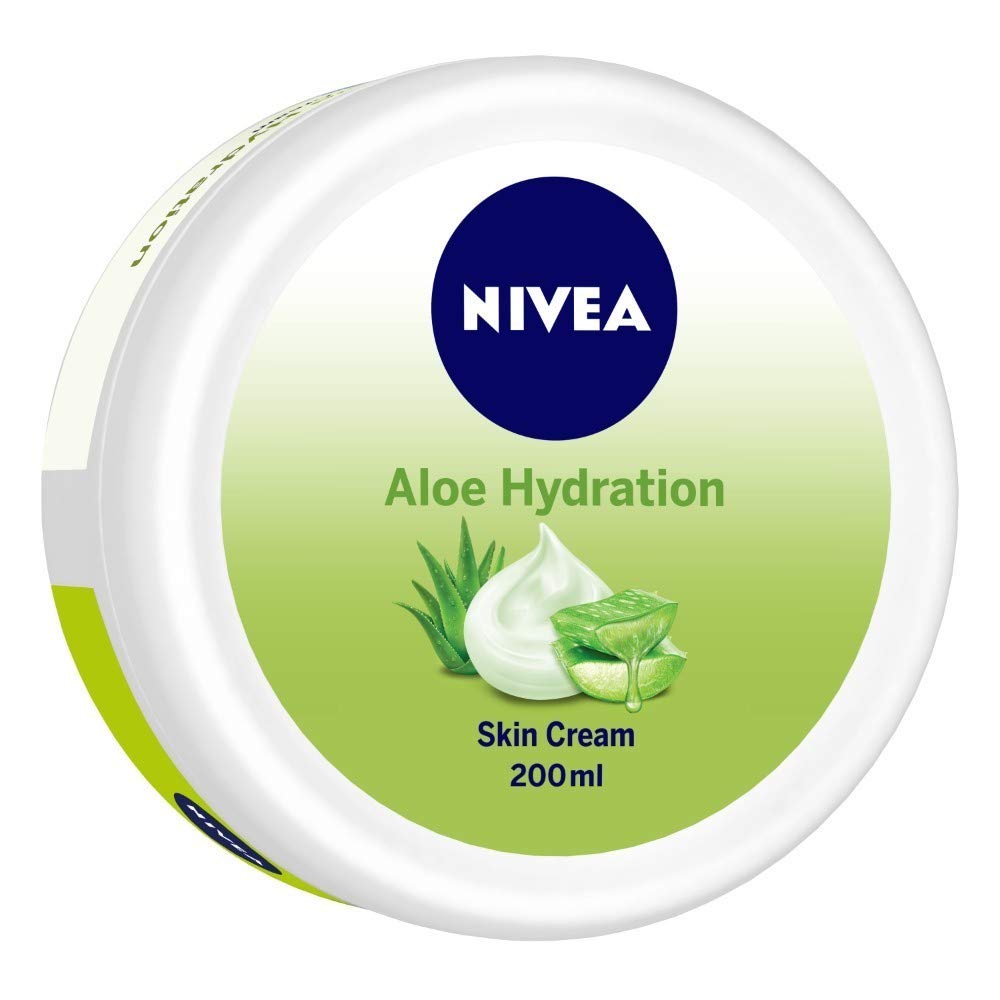 NIVEA Soft Light Moisturizer, 300 ml, for Face, Hand & Body, Non-Greasy Cream with Vitamin E & Jojoba Oil for Instant Hydration