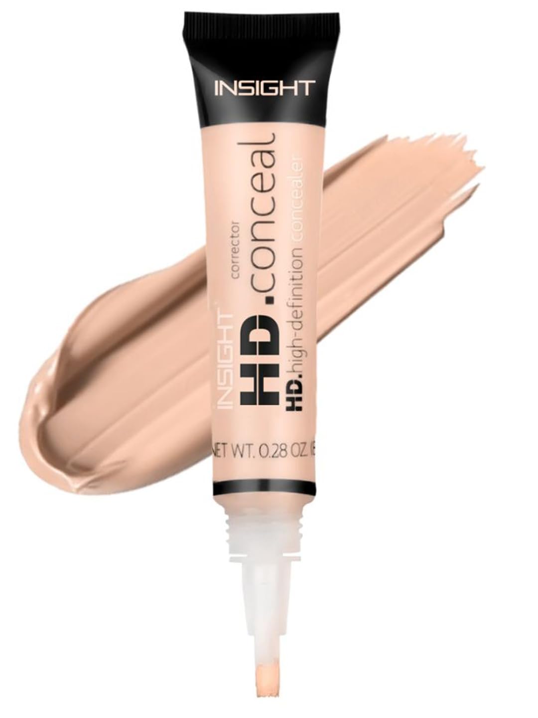 INSIGHT Hd Cream Natural Full Coverage Concealer For Normal Skin Type, Golden Sand-04