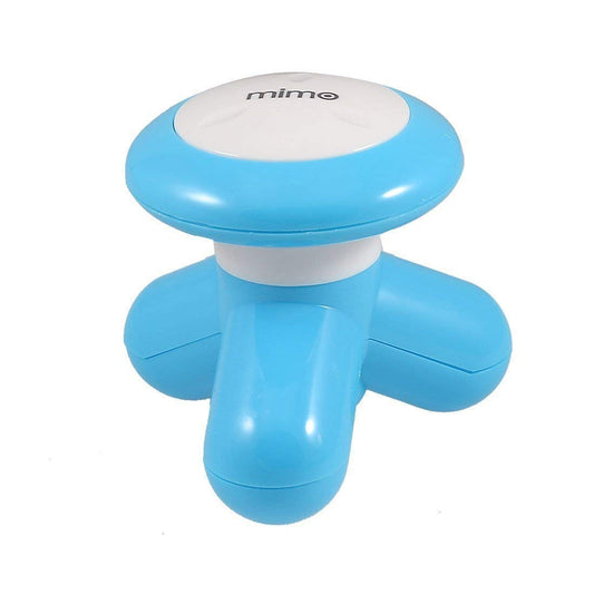 MeeTo Mini Vibration Battery Powered Massager for Full Body with Comfort Grip, Mini Portable Vibrating Body Massager, Random Color, Pack Of 1
