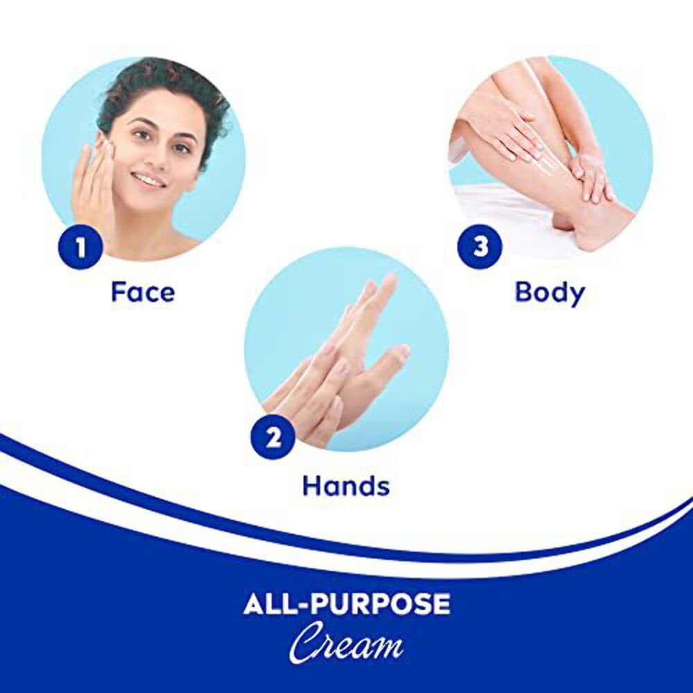 NIVEA Soft Light Moisturizer, 300 ml, for Face, Hand & Body, Non-Greasy Cream with Vitamin E & Jojoba Oil for Instant Hydration