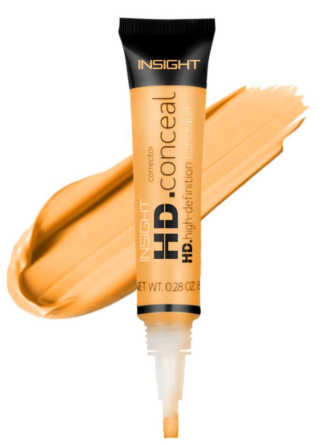INSIGHT Hd Cream Natural Full Coverage Concealer For Normal Skin Type, Golden Sand-04