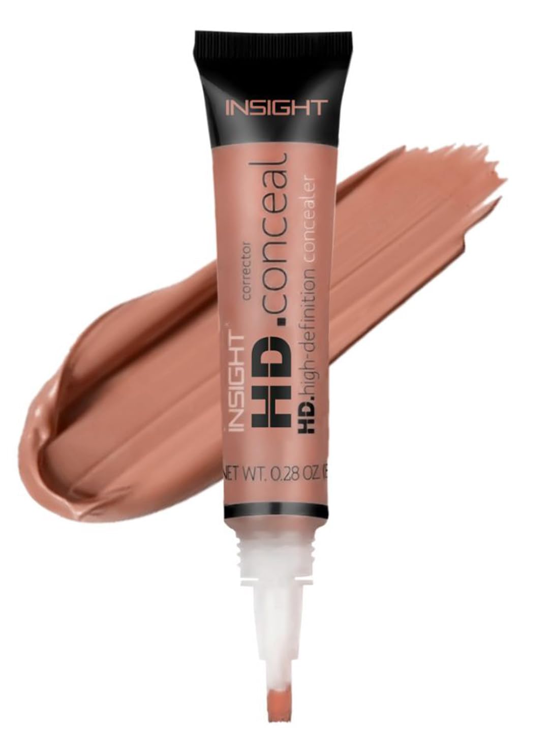 INSIGHT Hd Cream Natural Full Coverage Concealer For Normal Skin Type, Golden Sand-04