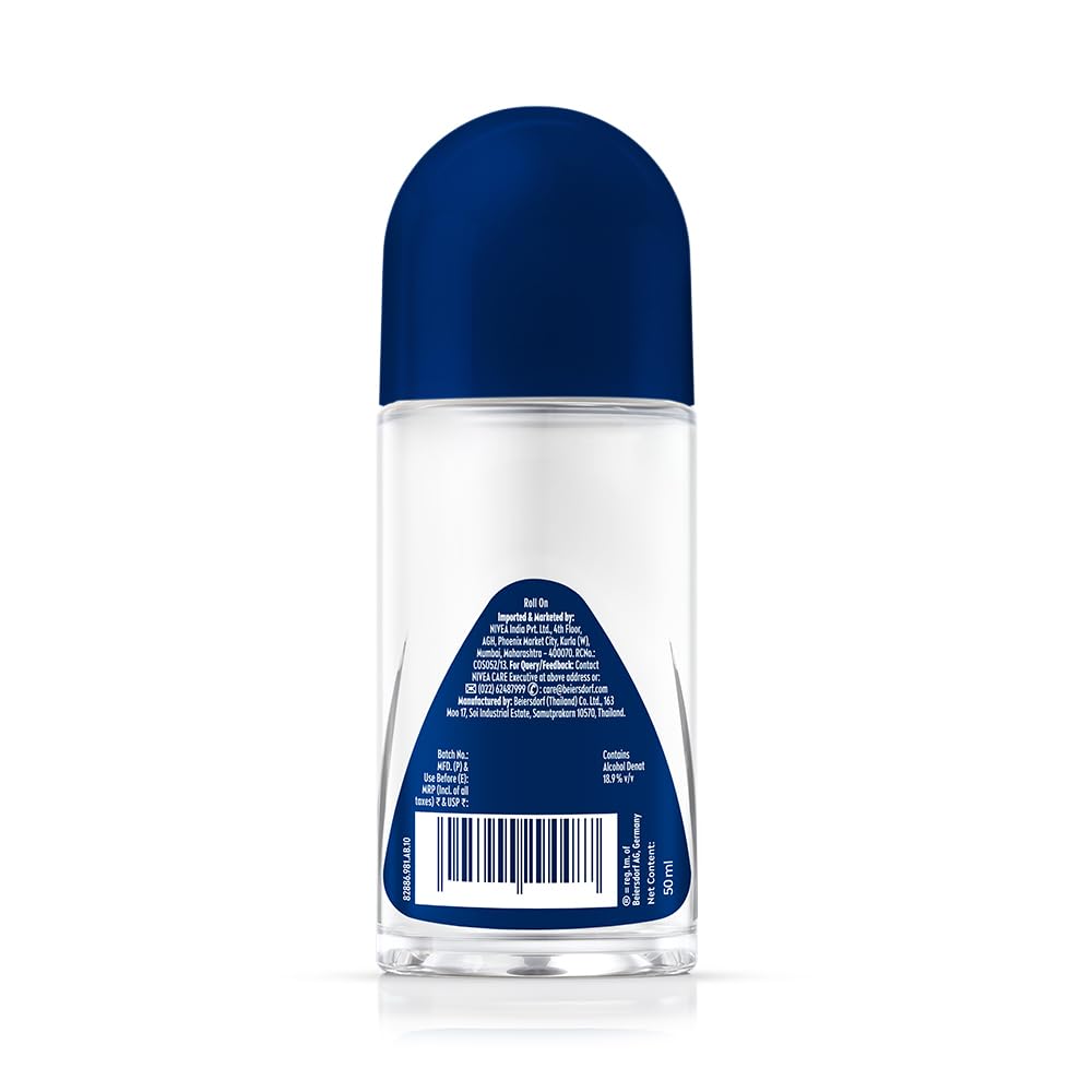NIVEA MEN Deodorant Roll On, Cool Kick, 50ml