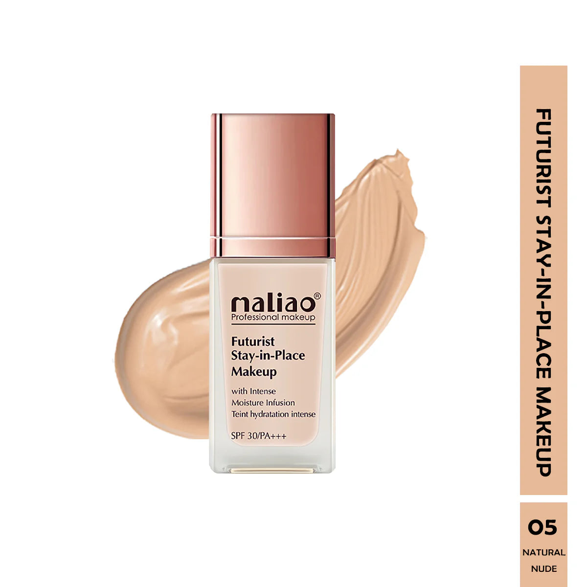 Maliao Futurist Stay-In-Place Makeup SPF 30 PA+++ (Full Coverage, Intense Moisture Infusion,Tint Moisturizer,Tint Hydration, All Skin Types)