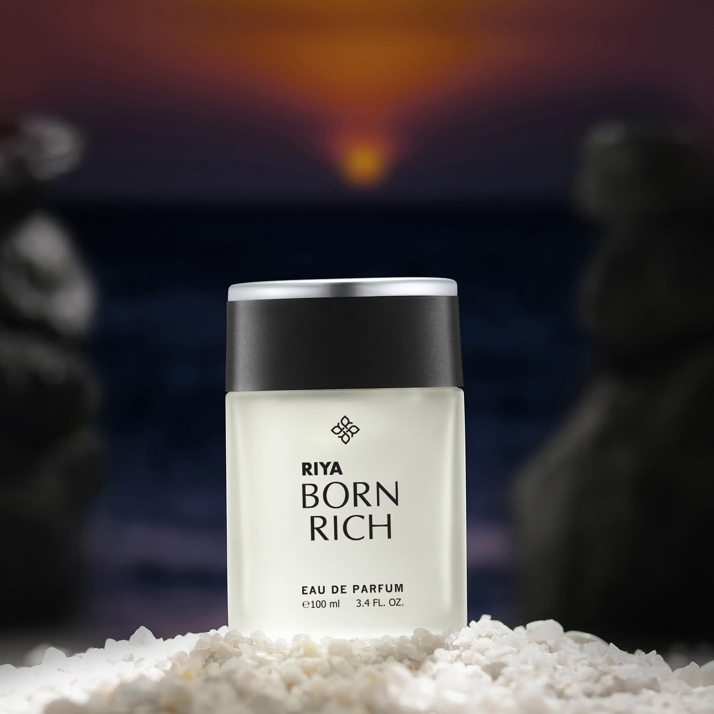 Riya Born Rich By Riya For Men Eau De Parfum Spray Citrus Woody 100 Ml Mild Fragrance Long Lasting Fragrance/Luxurious Vogue Scent