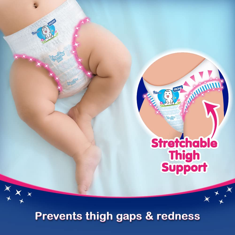 MamyPoko Pants All Night Absorb Baby Diapers, X-Large (XL), 22 Count 12-17 kg