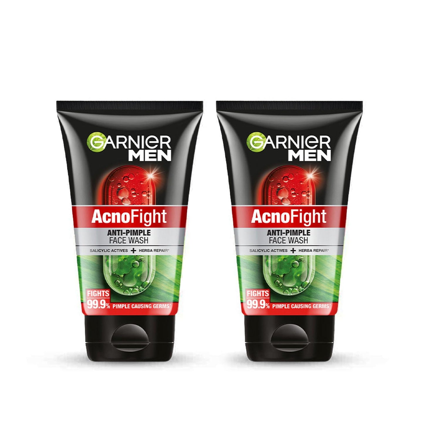 Garnier Men, Anti-Pimple Face Wash, Repairs Skin & Balances Oils, AcnoFight, 100 g