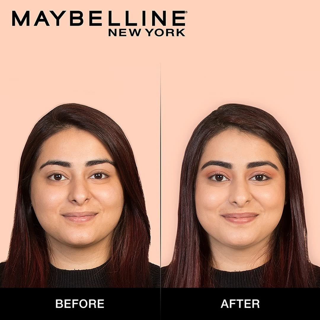 Maybelline New York Liquid Foundation, Matte & Poreless, Full Coverage Blendable Normal to Oily Skin, Fit Me, 220 Natural Beige, 18ml