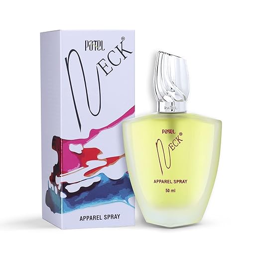 PATEL PERFUMES Neck Premium Apparel Spray For Long-Lasting Fragrance (50 Ml), Fresh, Unisex