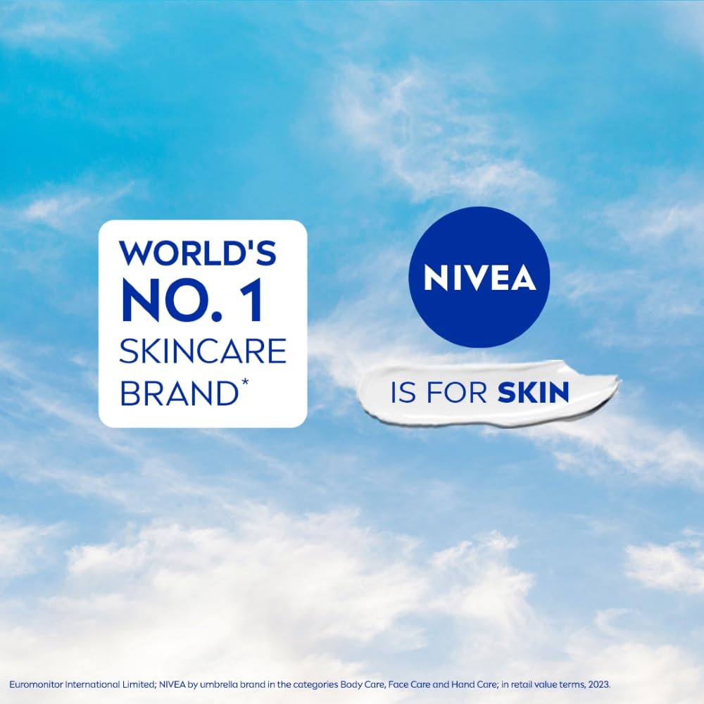 NIVEA Soft Light Moisturizer, 300 ml, for Face, Hand & Body, Non-Greasy Cream with Vitamin E & Jojoba Oil for Instant Hydration