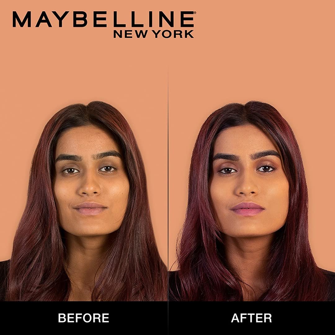 Maybelline New York Liquid Foundation, Matte & Poreless, Full Coverage Blendable Normal to Oily Skin, Fit Me, 220 Natural Beige, 18ml