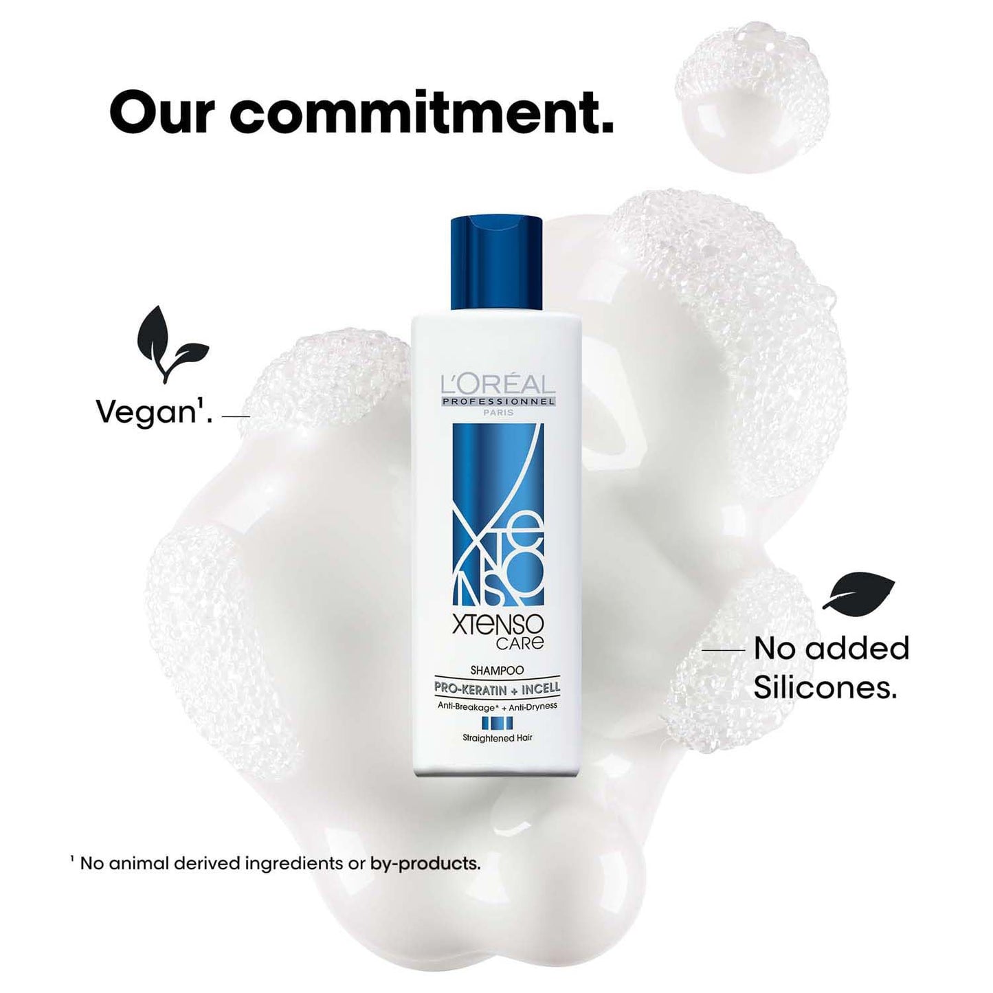 L'OREAL PROFESSIONNEL PARIS Xtenso Care Shampoo + Mask + Serum Combo Pack For Straightened Hair (250Ml + 196Gm + 50Ml)| Hair Care Regi For Straightened Hair, Pack Of 1
