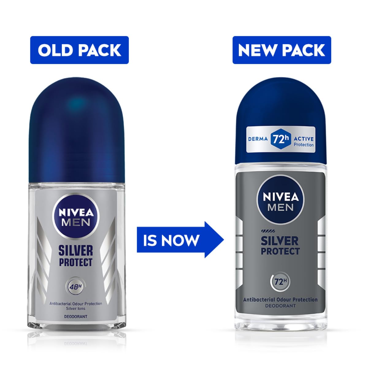 NIVEA MEN Deodorant Roll On, Cool Kick, 50ml