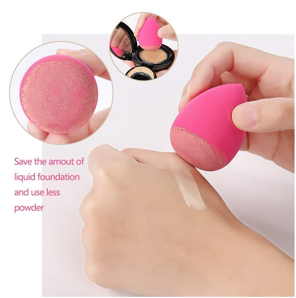 BEAUTY  HD BlendPro Beauty Blender | Velvety Soft + Multipurpose Makeup Sponge | Reuable Blending Sponge For Loose powder and Foundation | 01 Teardrop